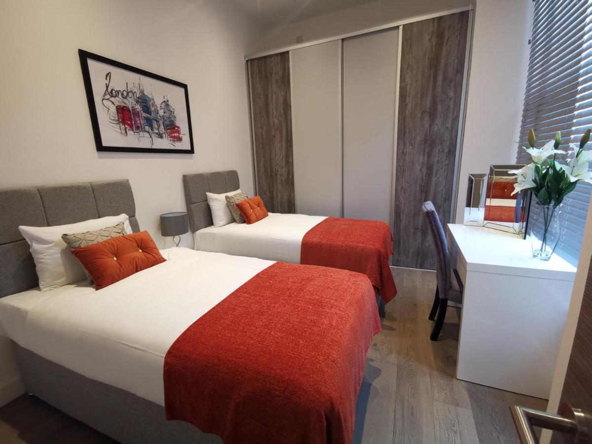 City Prime Apartments Λονδίνο Εξωτερικό φωτογραφία A typical bedroom at the hotel